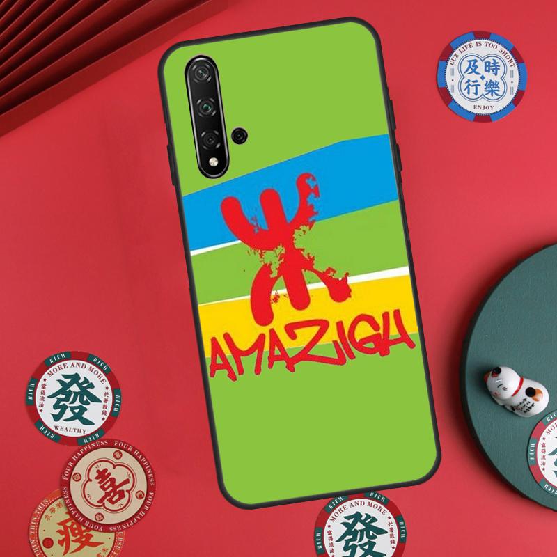 Amazigh Symbol Berber Akademie Für Huawei Nova 11 Pro 9 10 SE Y70 Y60 Y90 Y61 Y91 Y73 Y72 12s 12i 11i 8i P30 P40 Lite Hülle