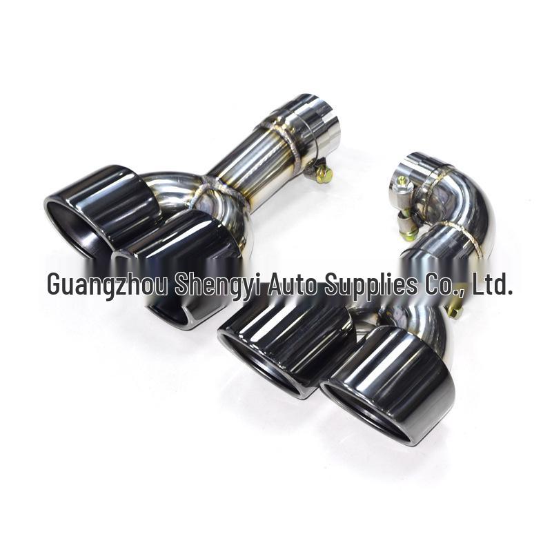 Thunder Edition Carbon Fiber Akrapovic Quad Exhaust Tailpipe for BMW X3/X4