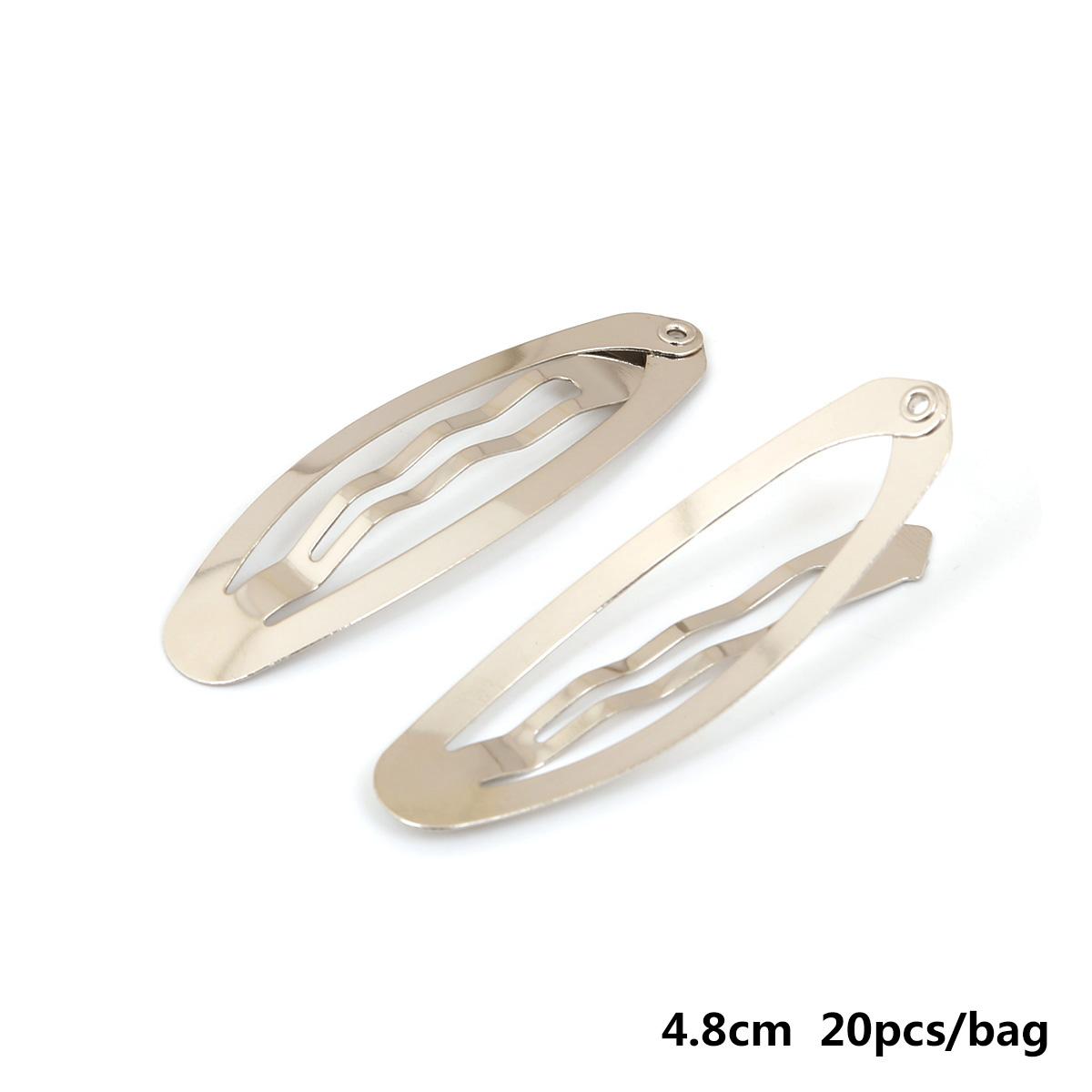 

Утюг разных размеров, расческа для волос, заколки для волос, заколки для волос, DIY ювелирные изделия, украшения для волос, аксессуары, основа 4.8cm 20pcs серебряный