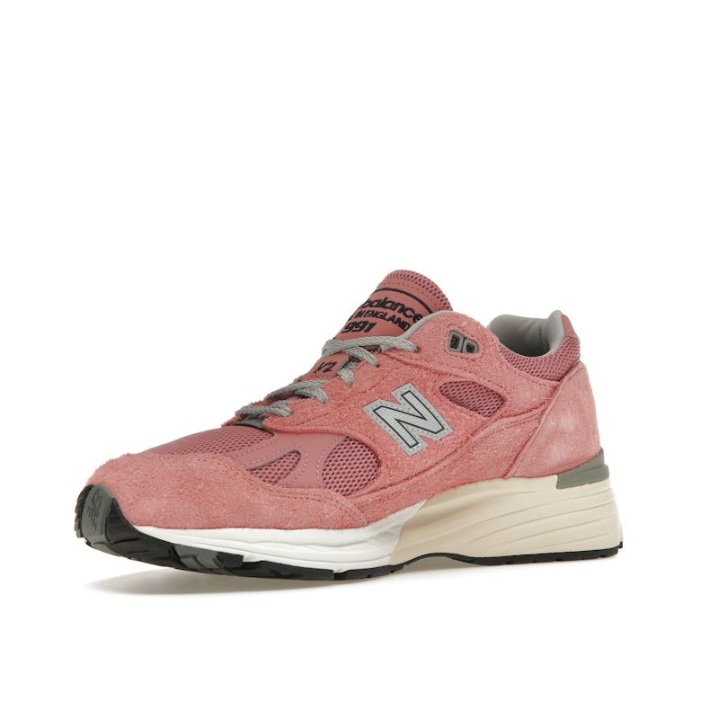 New Balance 991v2 Made In England Brandied Apricot Unisex Sneakers Pink Naval-Academy Silver U991PK2