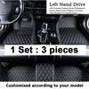 Car Floor Mats for Jeep Grand Cherokee 2007 2008 2009 2010 Auto Foot Pads  Carpet Interior Accessories Decoration Parts