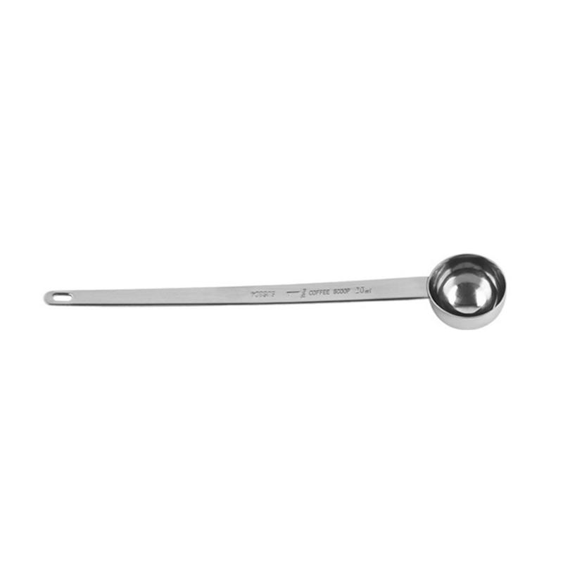 304Stainless Steel Long Handle Coffee Spoon Coffee Measuring Spoon Measuring Tool for Accurate and Convenient Use