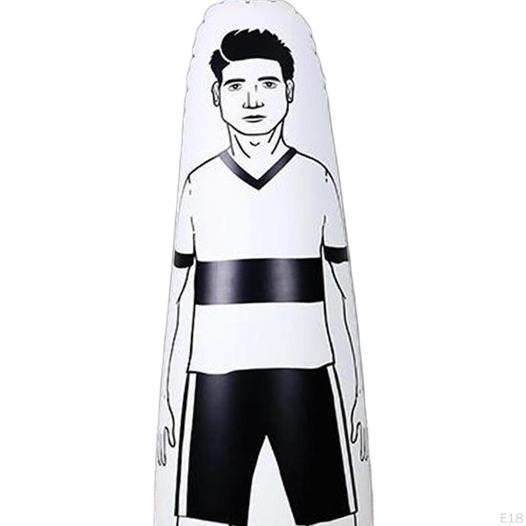 Nafukovací fotbalový tréninkový manekýn Boxovací pytel ,Defender Wall Trainer