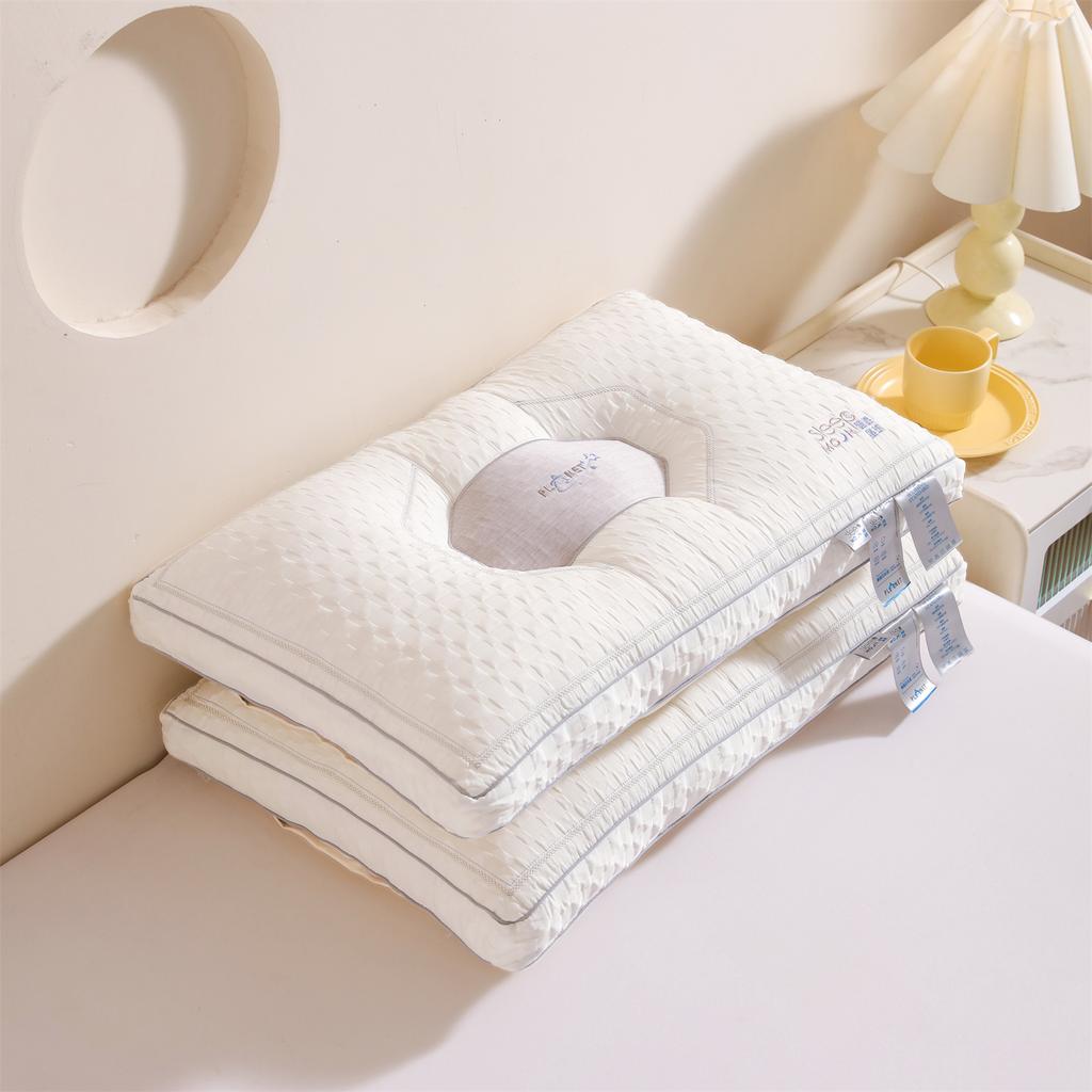 1/2pcs The planet-style shaped pillow provides neck support to relieve stress and deep sleep. It can be machine washed