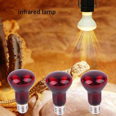 Poultry Heating Bulb 25w-100w Infrared Insulation Heating Daylight Lamp For Reptiles Plants Amphibians Pets Livestock Lamp Tools
