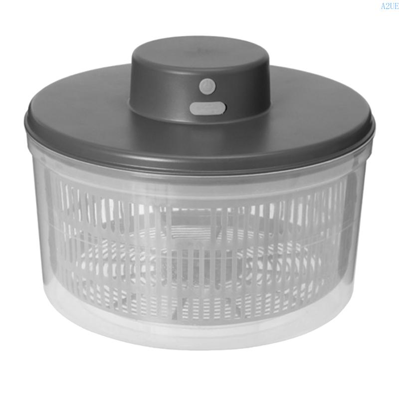 A2UE Compact Electric Salad Spinner Household Salad Dehydrator For Easy Use