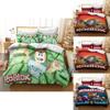 Luxurious 3d Printed Roblox Game Bedding Set With Soft Duvet Cover And Pillow Shams