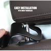 2Pcs Car Interior Portable Seat Back Hooks For Mitsubishi Lancer Mirage Pajero Ralliart Jinxuan Lancer Ex Galant Attrage Pajero