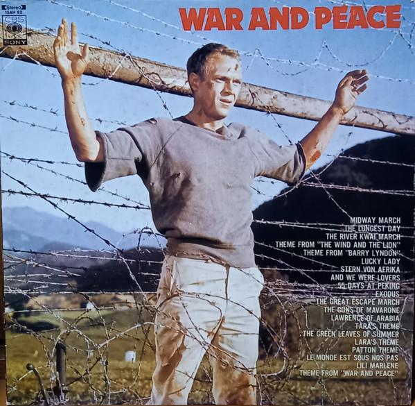 LP Record ENSEMBLE PETIT & SCREENLAND ORCHEST - War And Peace 15AH62 CBS 1976 Japan Soul/Funk Used