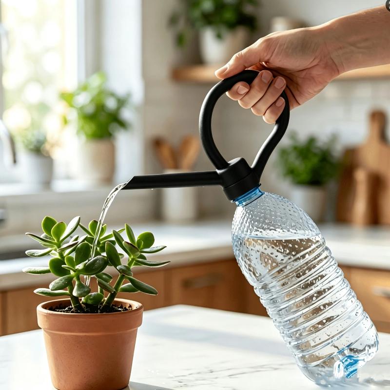 Portable Watering Can Nozzle Simple Plant Watering Device Diy Bottle Cap Spout For Home Bonsai Irrigation