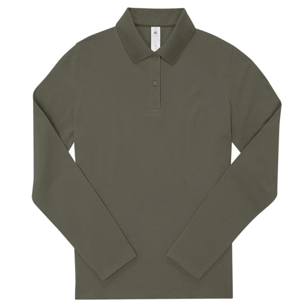 B&C Womens/Ladies My Polo 180 Long-Sleeved Polo Shirt