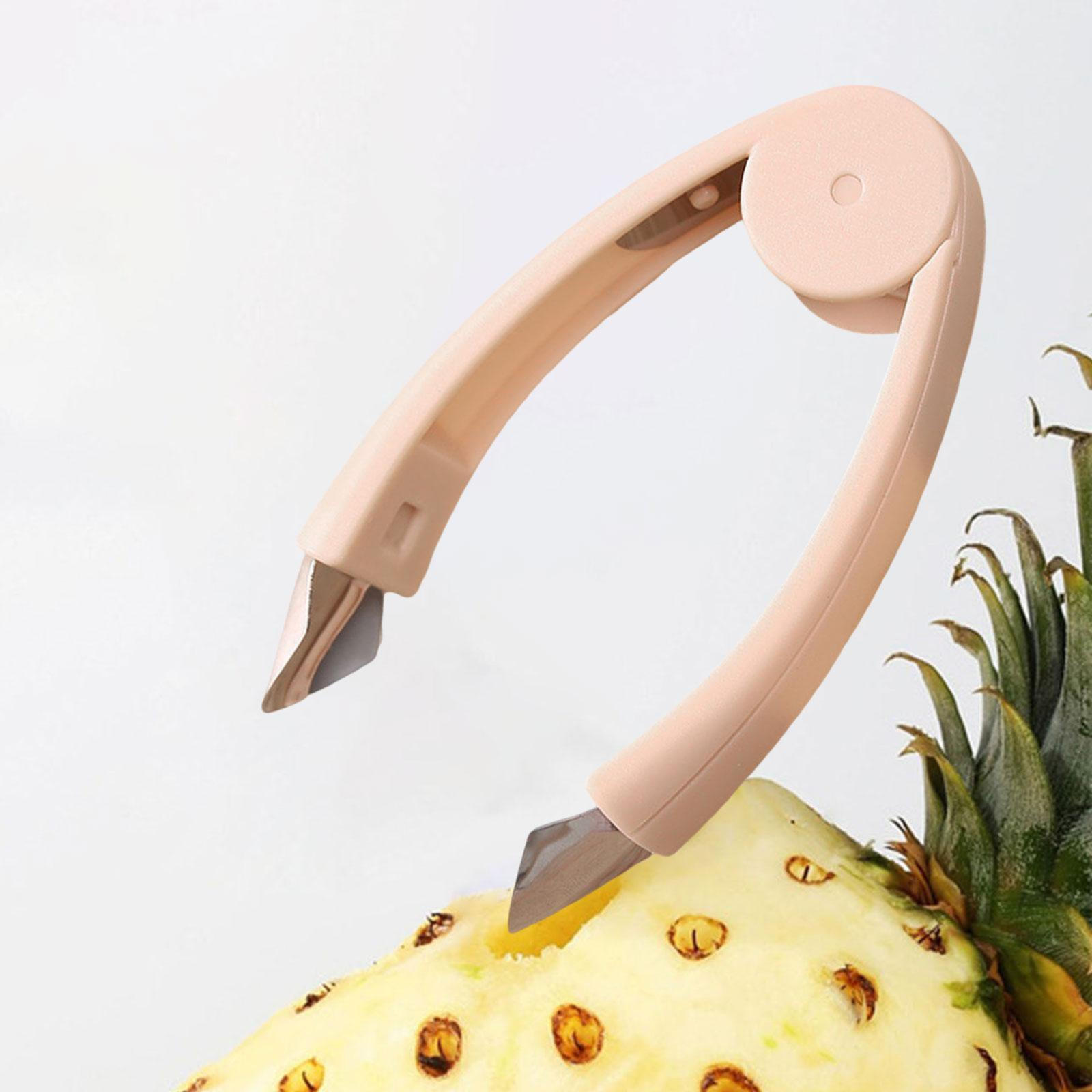 

Пристрій для очищення очей від фруктів і овочів для ананаса, кухонний інструмент, засіб для видалення плодоніжок полуниці для