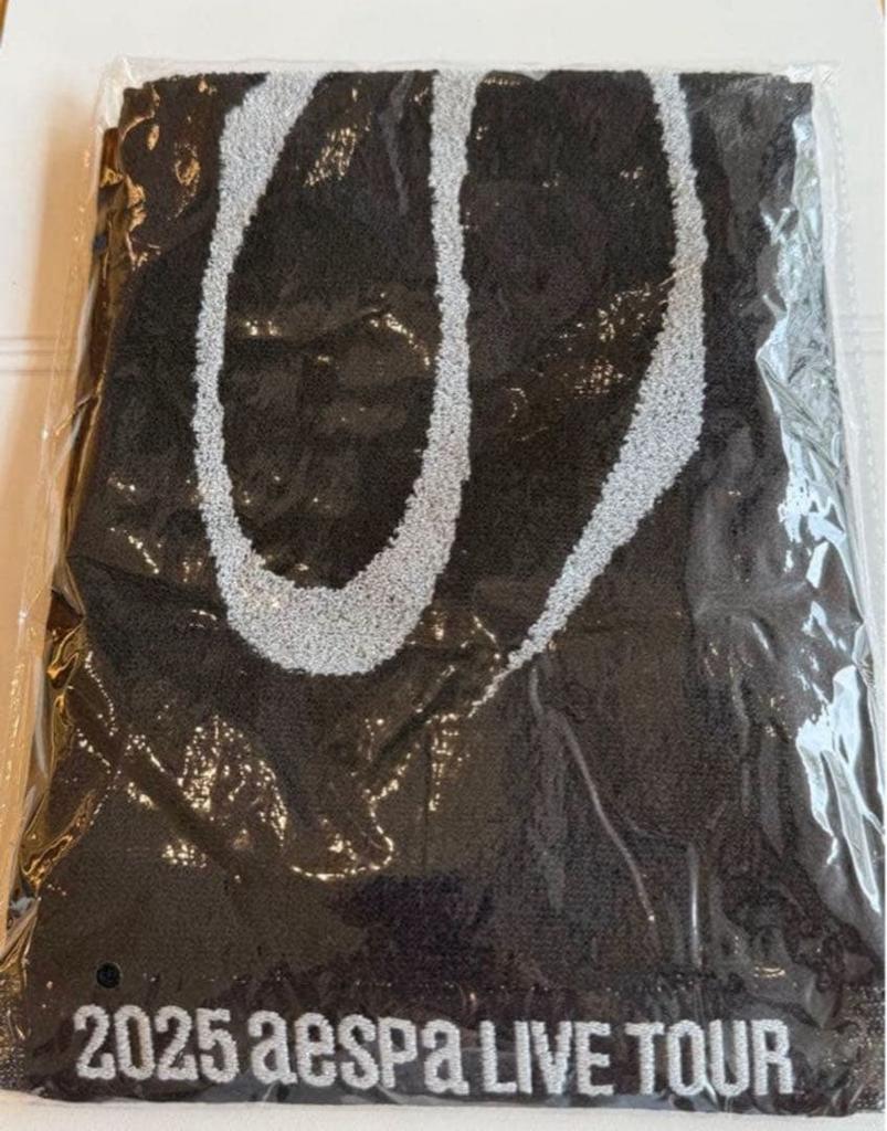 [USED] aespa aeXIS LINE Tour Goods Muffler Towel