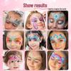 Water-Soluble Face Paint Set for Kids & Students - Ideal for Stage, Comic Con, and Festival Costumes