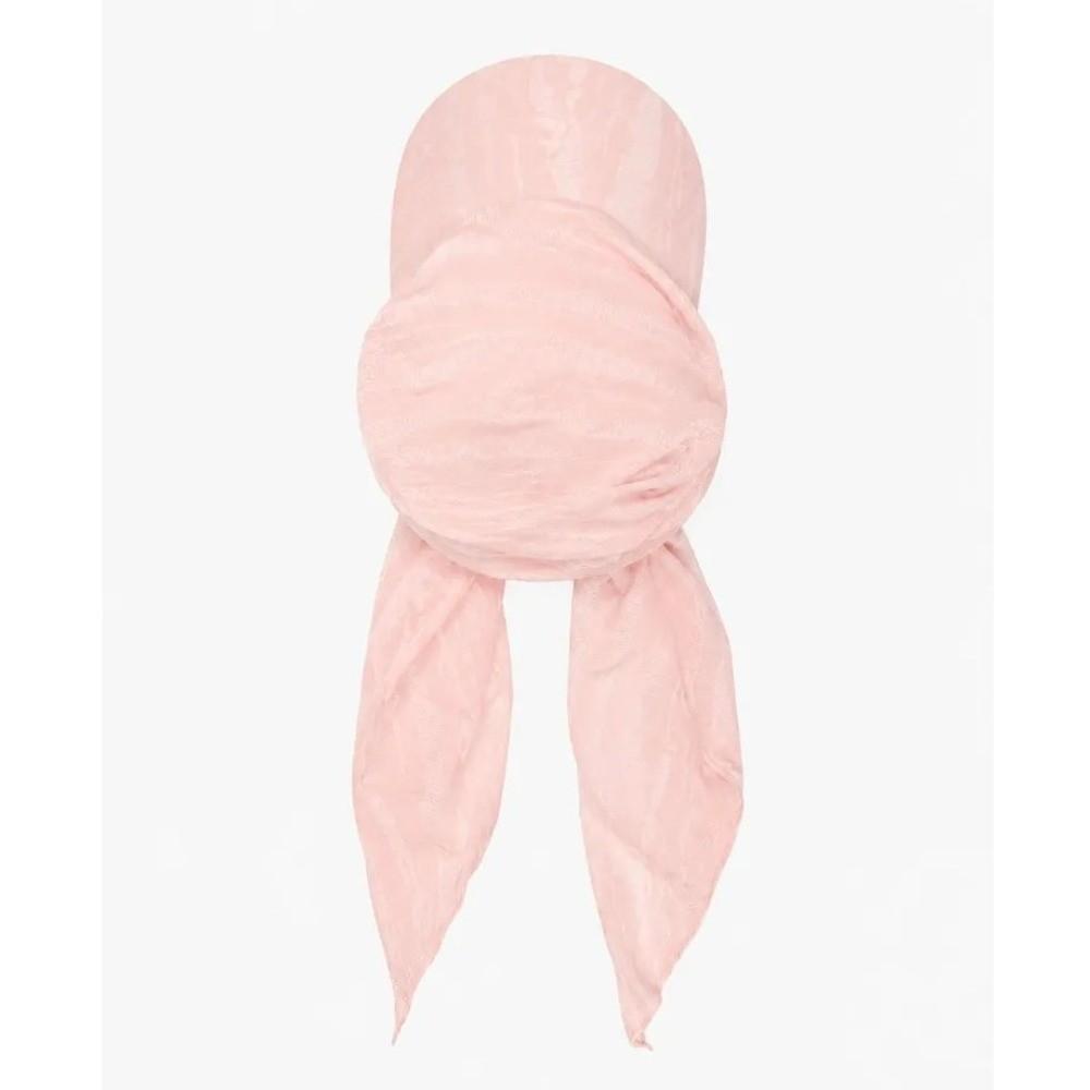 Stretch Fabric Baseball Cap Headscarf Solid Color Pre-tied Headscarf Hat For Women