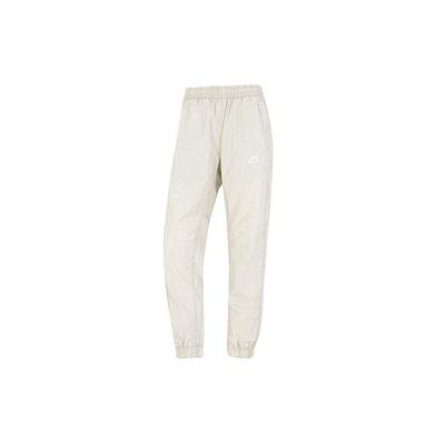 FW22 Solid Color Logo Casual Woven Sports Pants Men Bottoms Khaki DQ4586-206