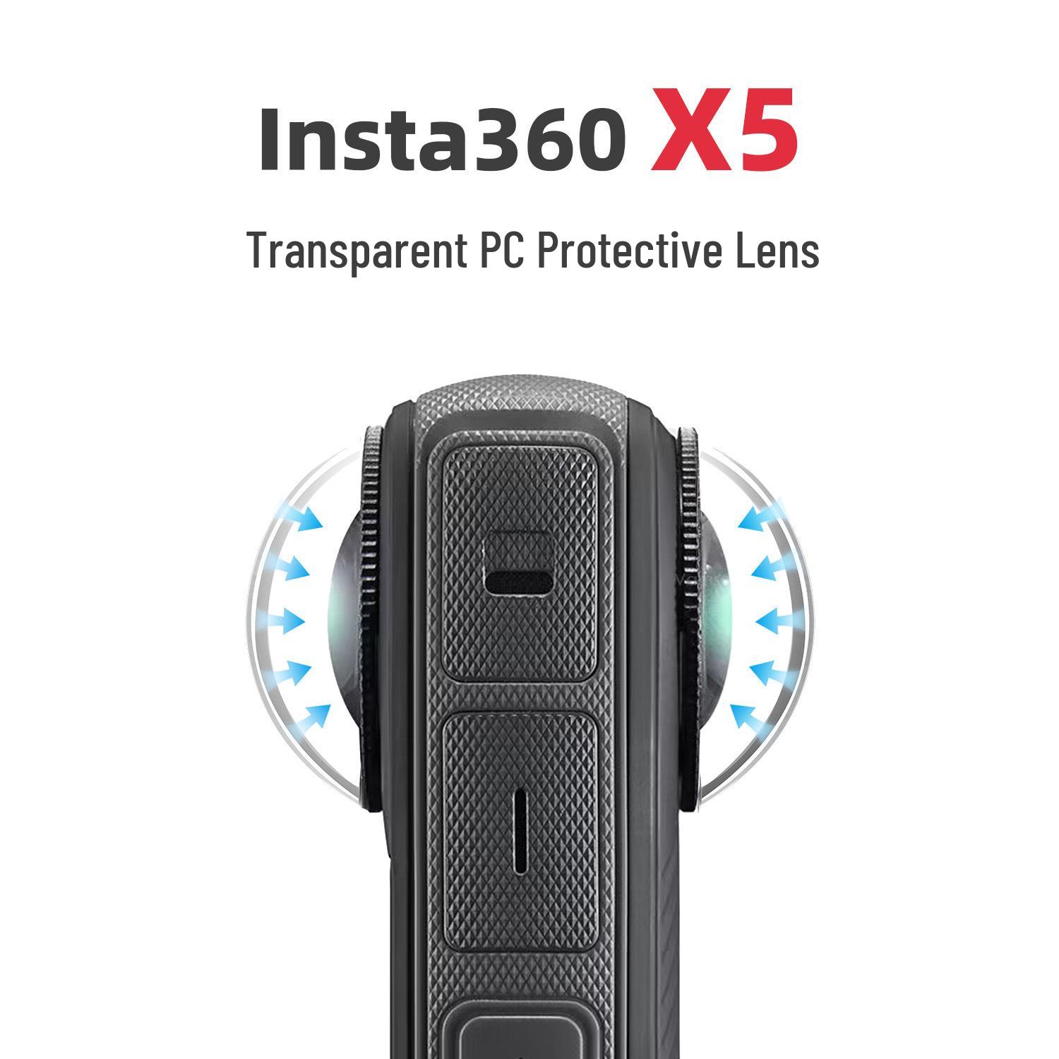 

Insta360 X5/X4 Optical Tempered Glass Protective Lens & Transparent PC Cap