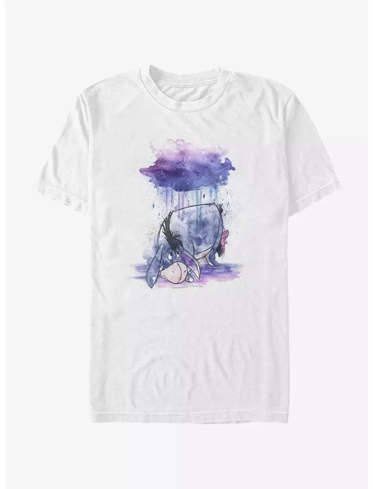 Winnie The Pooh Watercolor Eeyore Tshirt White S