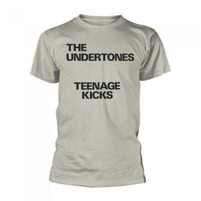 The Undertones Unisex Adult Teenage Kicks Text T-Shirt