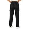 Pantalon Décontracté Ample pour Femme – Pantalon Cargo à Séchage Rapide avec Cordon de Serrage