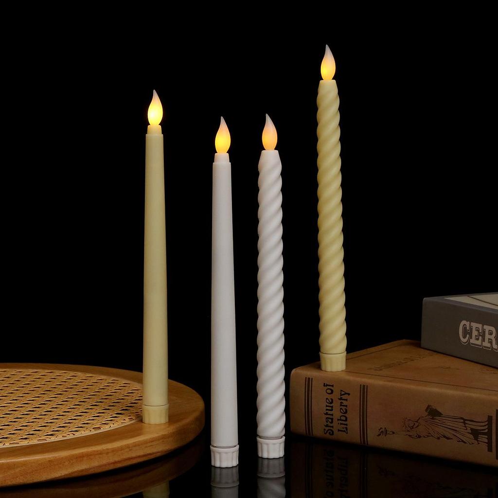 Double-Headed LED Flameless Candle Light for Weddings, Halloween, or Banquets