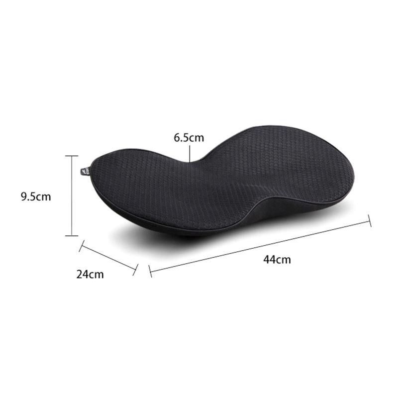2 in1 Multifunctional Cushion Universal Memory Car Lumbar Pillow Support Driver Back Pain Relief Increased Height Buttocks Pad