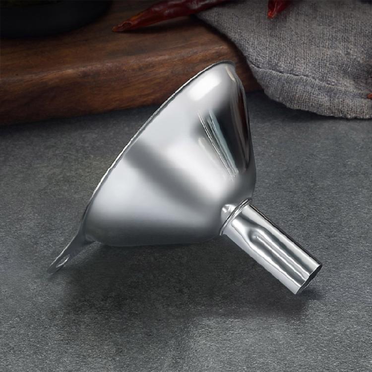 3Pcs Food Grade Metal Small Funnel Stainless Steel Kitchen Funnel Set Kitchen Tool Small Mouth Funnel Enduring