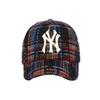 MLB Polyester Baseball Caps Unisex Black Fashion 3ACPFT016-50BKS
