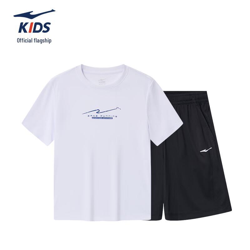 ERKE Kids Quick-Dry UV50+ Short-Sleeve Set 160