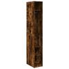VidaXL Garde-robe chêne fumé 30x50x200 cm bois d'ingénierie, armoire de rangement, organisateur de garde-robe, armoire, 3307688