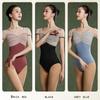 Mesh Dance Costume Short Sleeve Gymnastic Clothes Girls Ballet Dress  Ballet Practice