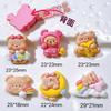 10Pcs New Kawaii Cartoon Animal Good Night Little Bear Series Resin Scrapbook Diy Jewelry Children Gift Hairpin Accessories A83