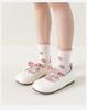My Melody Girls' Cute Cartoon Mid-Calf Cotton Socks - Thin for Autumn & Winter