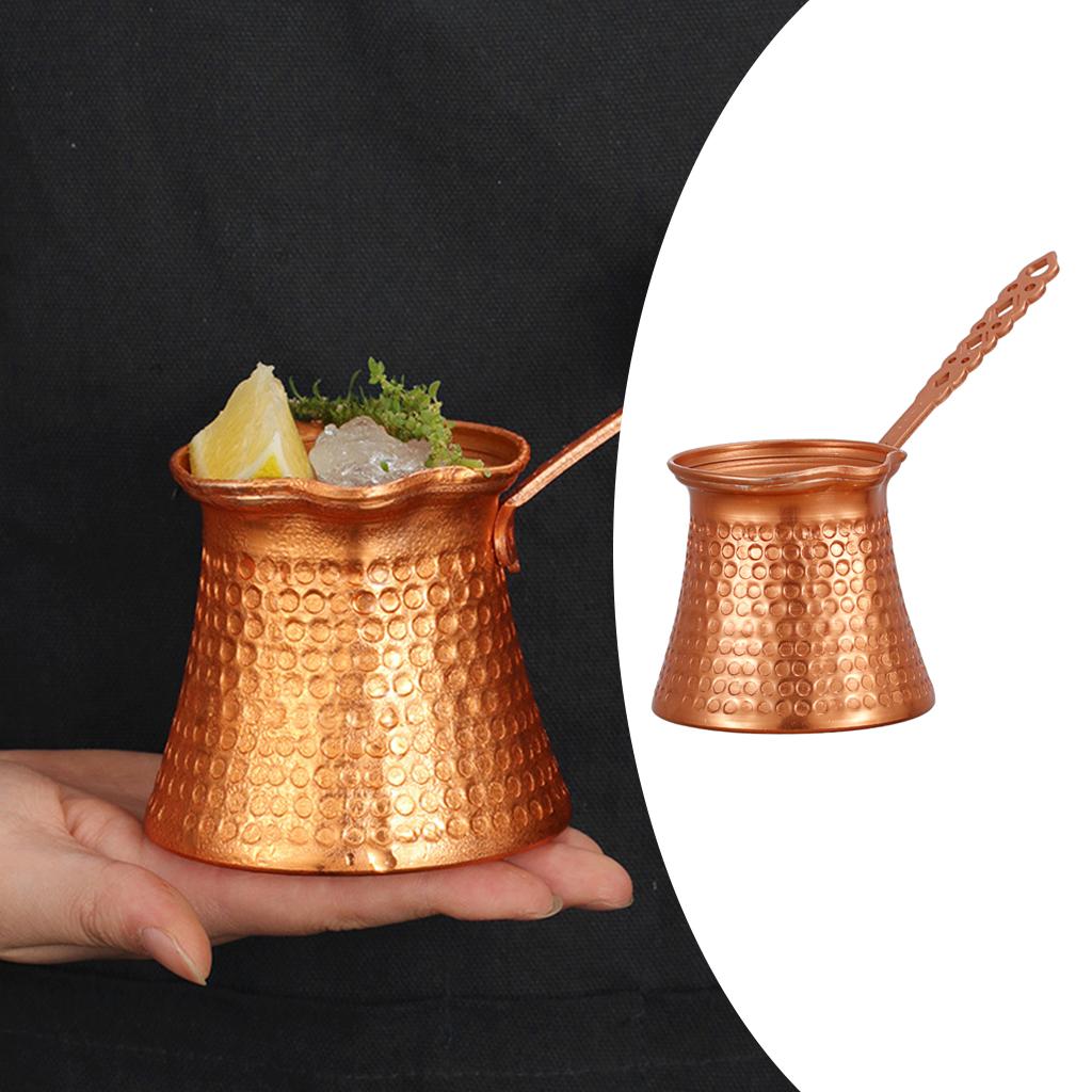 Coffee Maker Pot - Handmade Copper Greek Turkish Coffee Pot Gift
