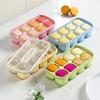 Food Grade Ice Grid Kitchen Gadge Ice Case Tray Maker Mould Ice Storage Box Quick Freezing Reusable Creative Diy Mold