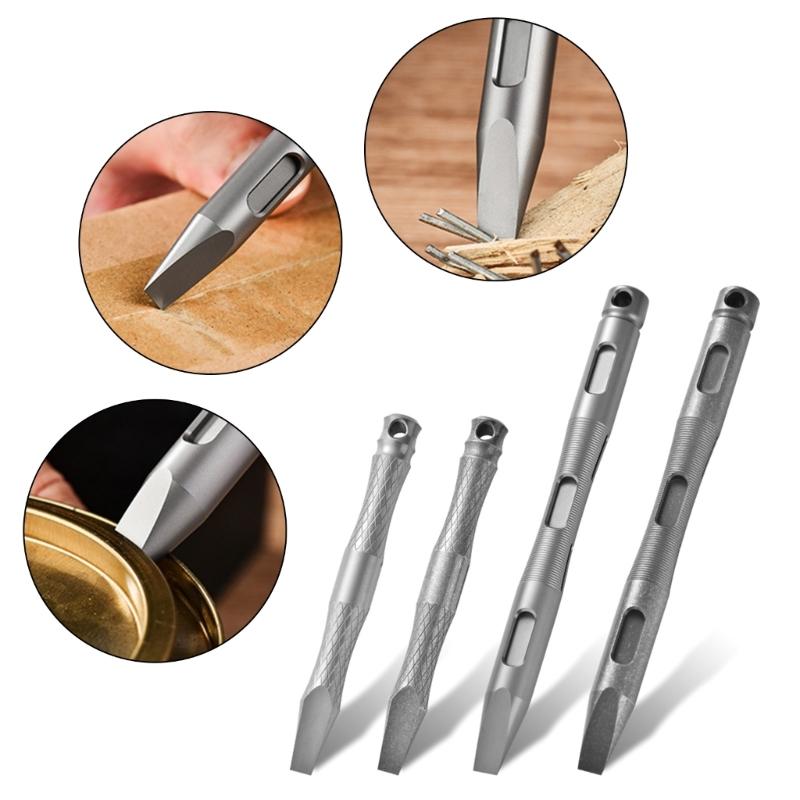 Pocket Gadget Camping Hikings Repair Small Bottles Opener Prybar Crowbars Screw Driver Titanium Alloys Pocket Multitool