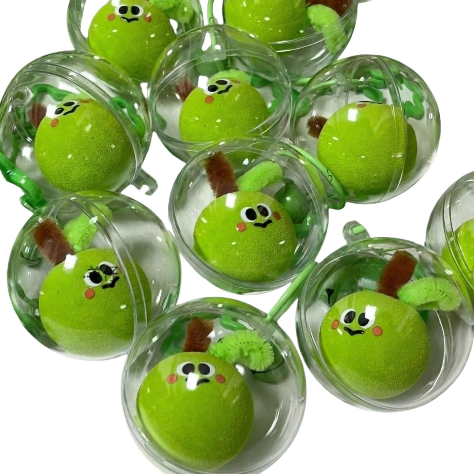 

Cute Ball Pendant, -shaped Support Merchandise, Keychain, Charm зелёный