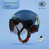 Certified Children's Cute Motorcycle and Electric Scooter Helmet - All-Season, Half Helmet for Summer Use