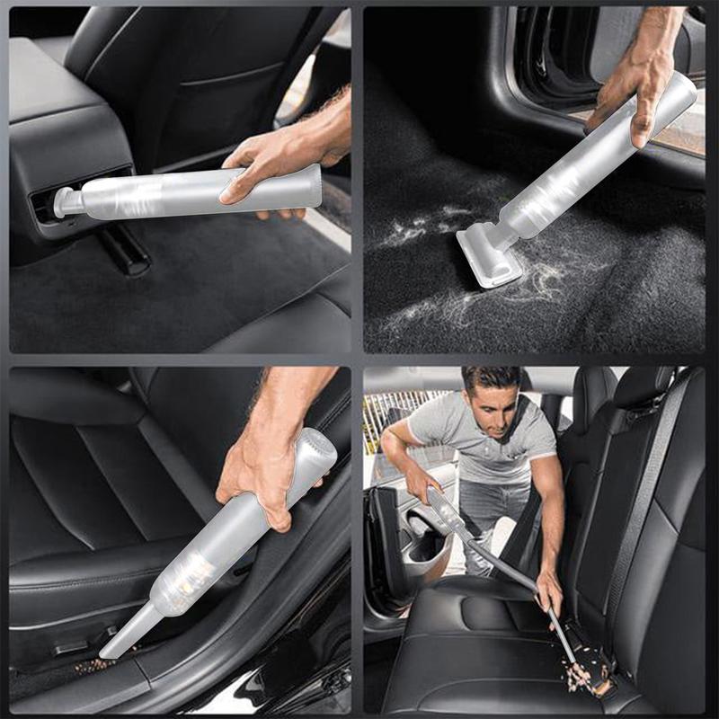 Car Vacuum Portable 200W Cordless Cleaner Small For Car Lightweight Cordless Powerful Car Vacuum 19000Pa With Cord Bag