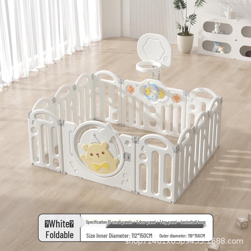 Indoor Safety Playpen & Crawling Mat for Babies: Anti-Fall Playground & Learning Fence