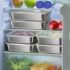 1/2/3pcs Stainless Steel Food Storage Containers Stackable with Sealed Lids Refrigerator Storage Box Grill Plate