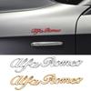 KYMI3 Car Exterior Styling 3D Sticker Auto Body Emblem Accessories For Alfa Romeo 146 147 155 156 159 Stelvio Giulia Giulietta Mito GT