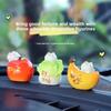 Cats Miniature Car Ornament Resin Creative Car Interior Decor For Gift Giving
