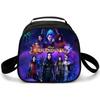 Descendants 2025 New Lunch Bag Kids School Picnic Tote Round Printed Thermal Insulated Reusable