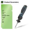 Newbeny 30W Electric Soldering Iron Gun Welder Hot Air Gun Heating Welding Machine 400℃ Adjustable Temperature For 12V Battery