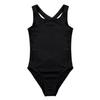 Kids Girls Double Straps Sleeveless Gymnastic Ballet Leotard Jumpsuit Athletic Dance Clothes Tank Tops Outfits