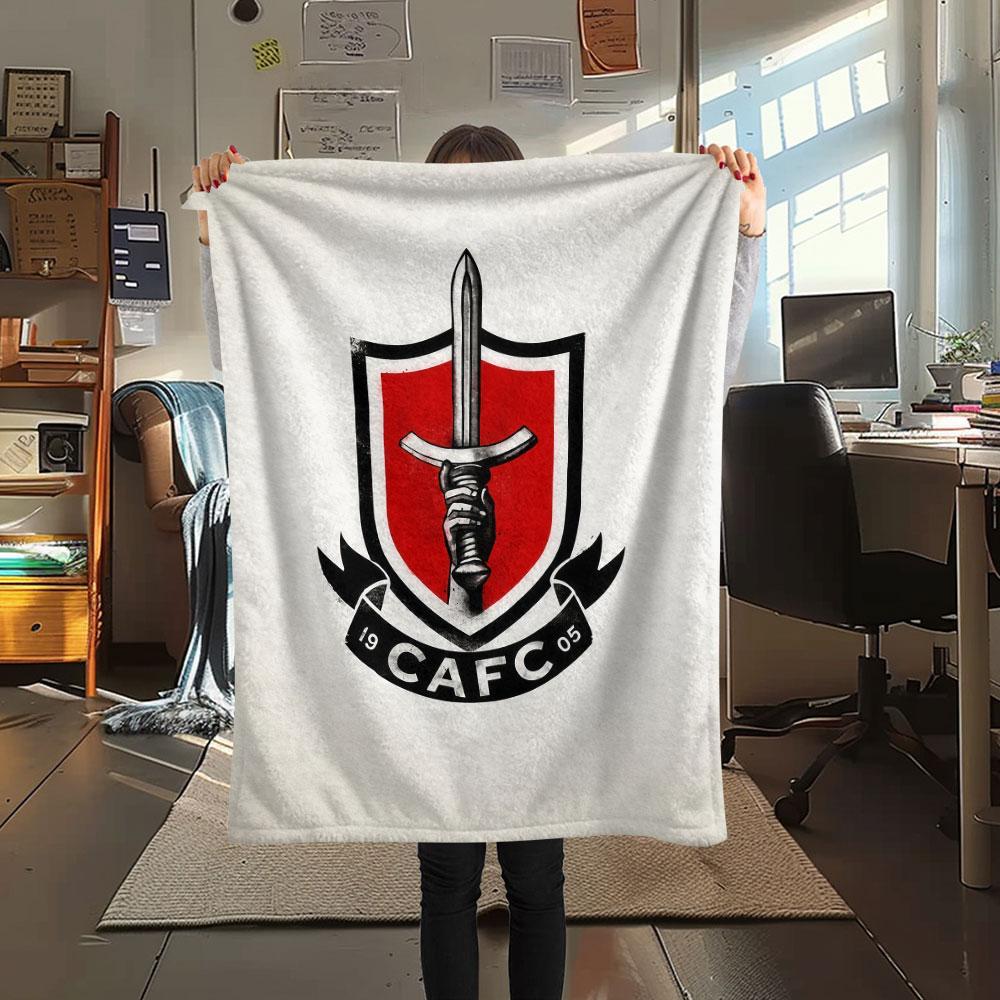 Charlton poster Blanket, High quality Comfortable for All Seasons, Home Decor, Warmth and Comfort