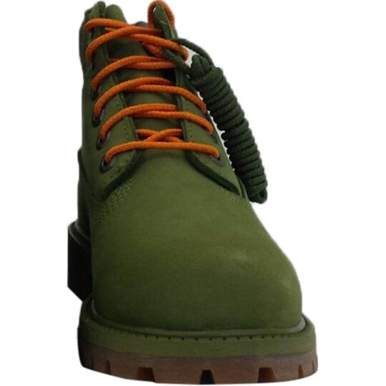 Timberland Premium 6 Zoll wasserdichter Stiefel Olivgrün Jugend TB0A1MHQ