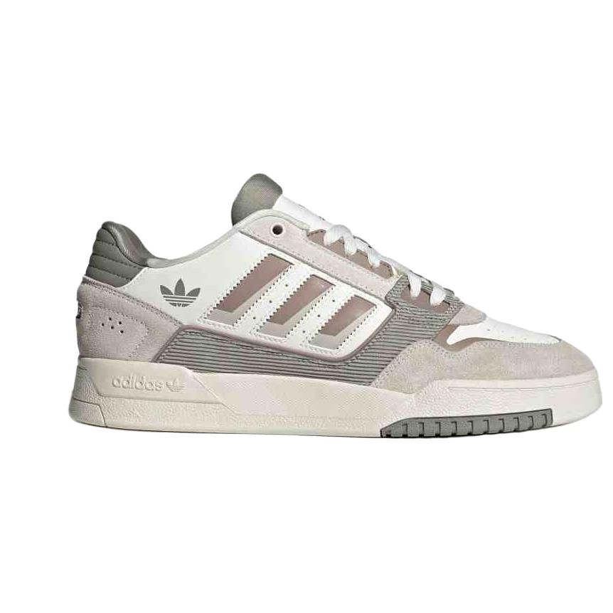 adidas Originals Drop Step 2.0 Rahat Çok Yönlü Kaymaz Dayanıklı Düşük Bilekli Kaykay Ayakkabıları Unisex Spor Ayakkabı Beyaz Kahverengi JP9971