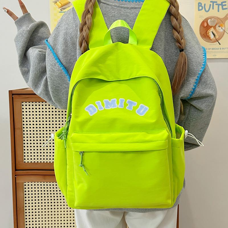 College Student Schoolbag Simple and Versatile New Travel Backpack Computer Backpack Leisure